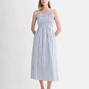 Everlane smocked dress